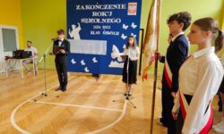 Uroczyste zakończenie roku szkolnego klas ósmych